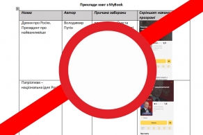 Проханням виключити з продажу російські електронні мобільні додатки для читання